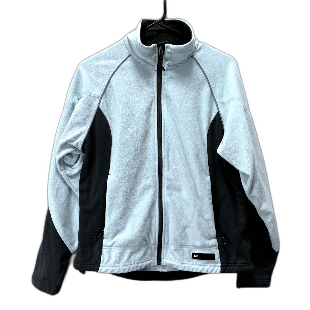 REI Polartec Wind Pro Full Zip Fleece Hiking Jacket - Women's L